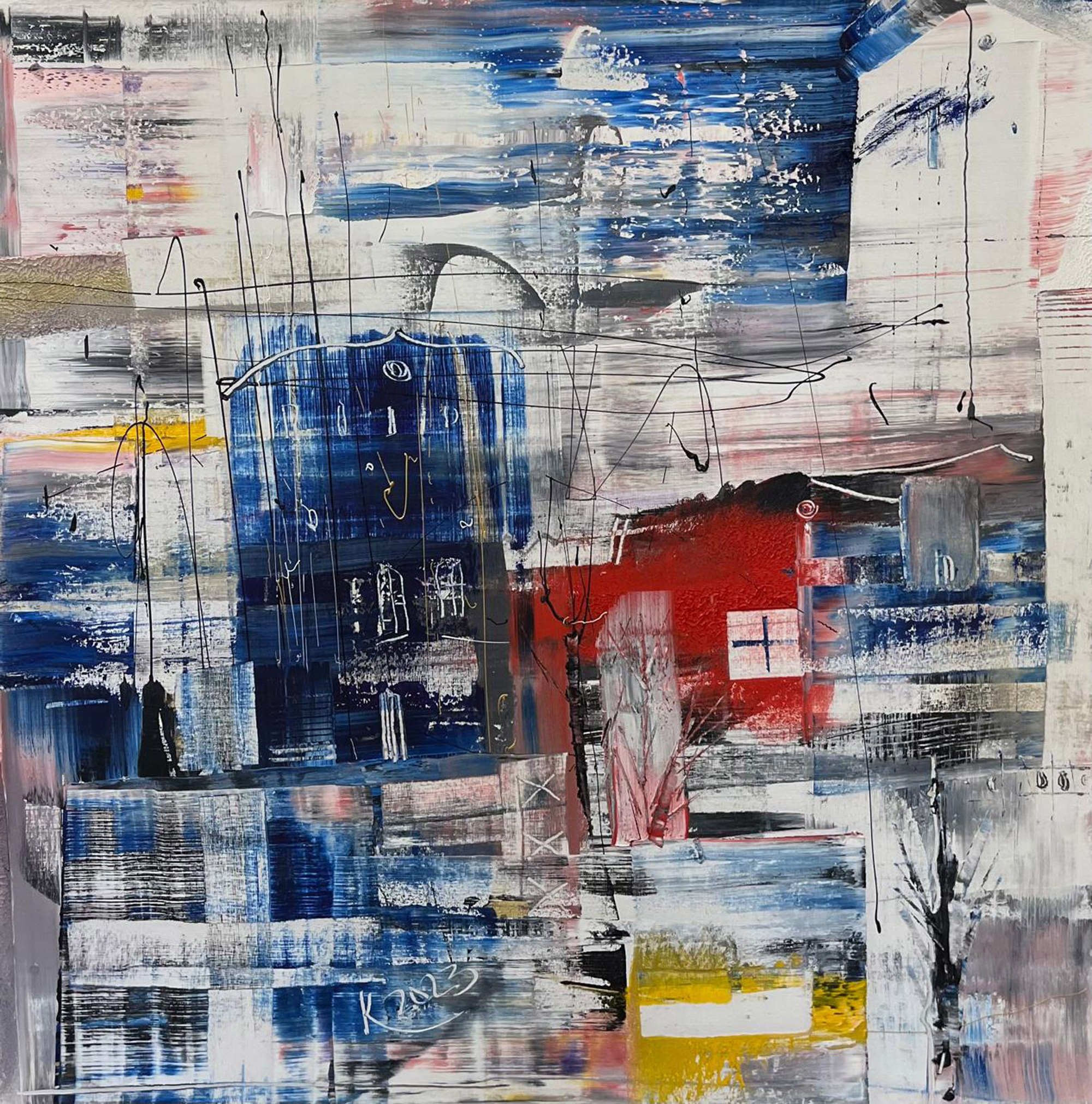 Красный домик