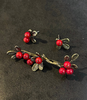 Серьги Сибирские ягоды