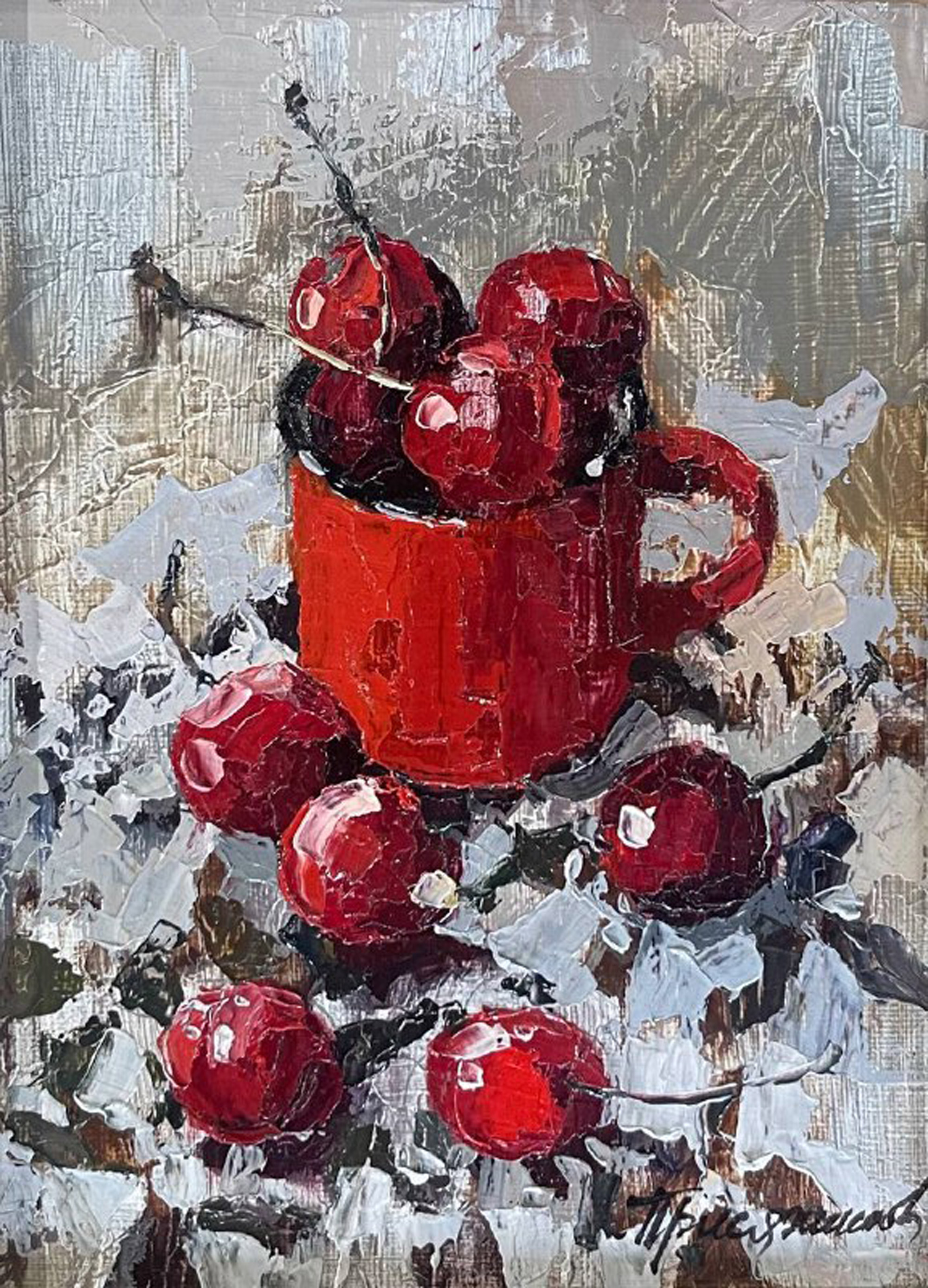 Красная кружка