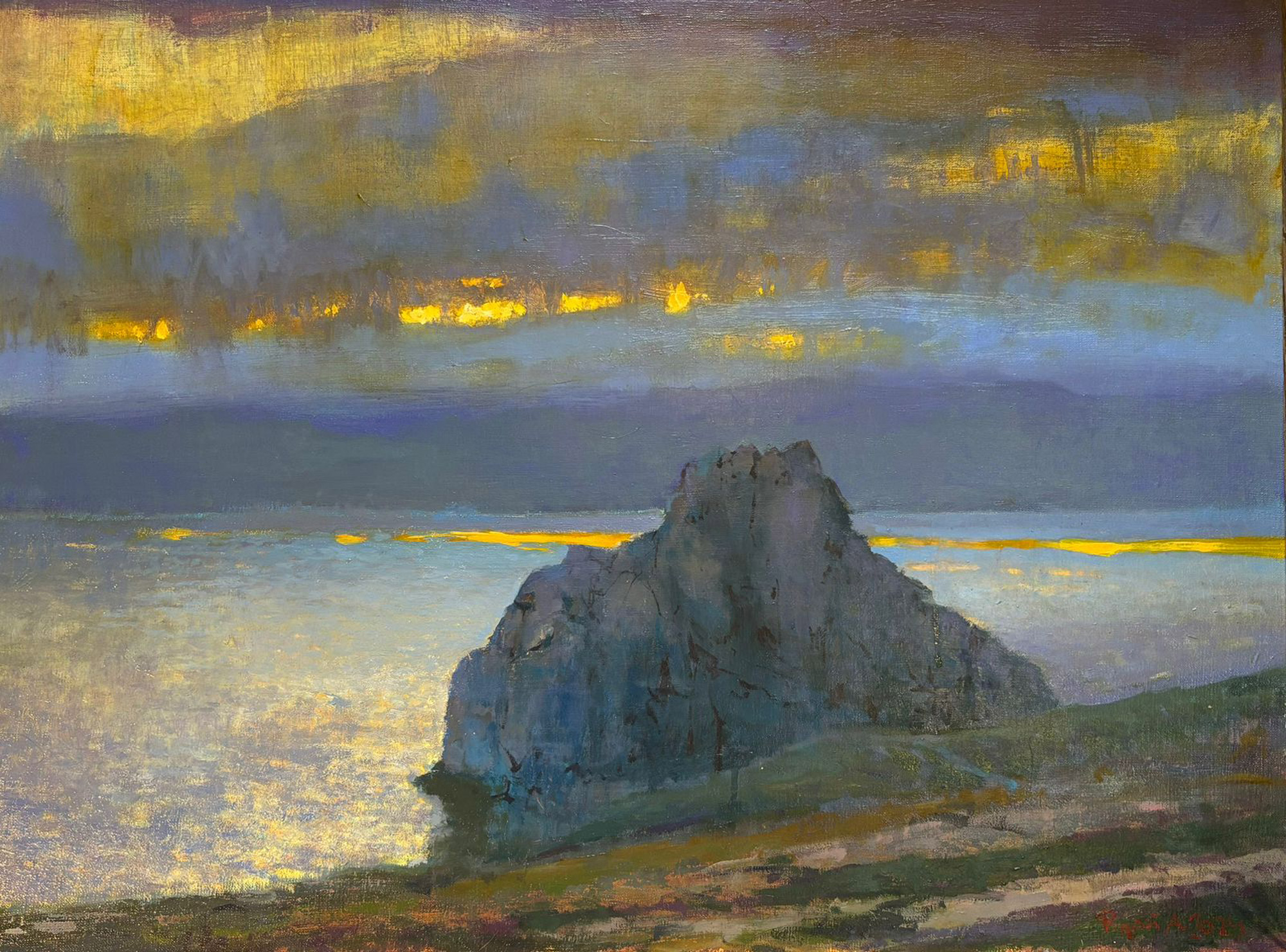 Гора Шаманка. Закат