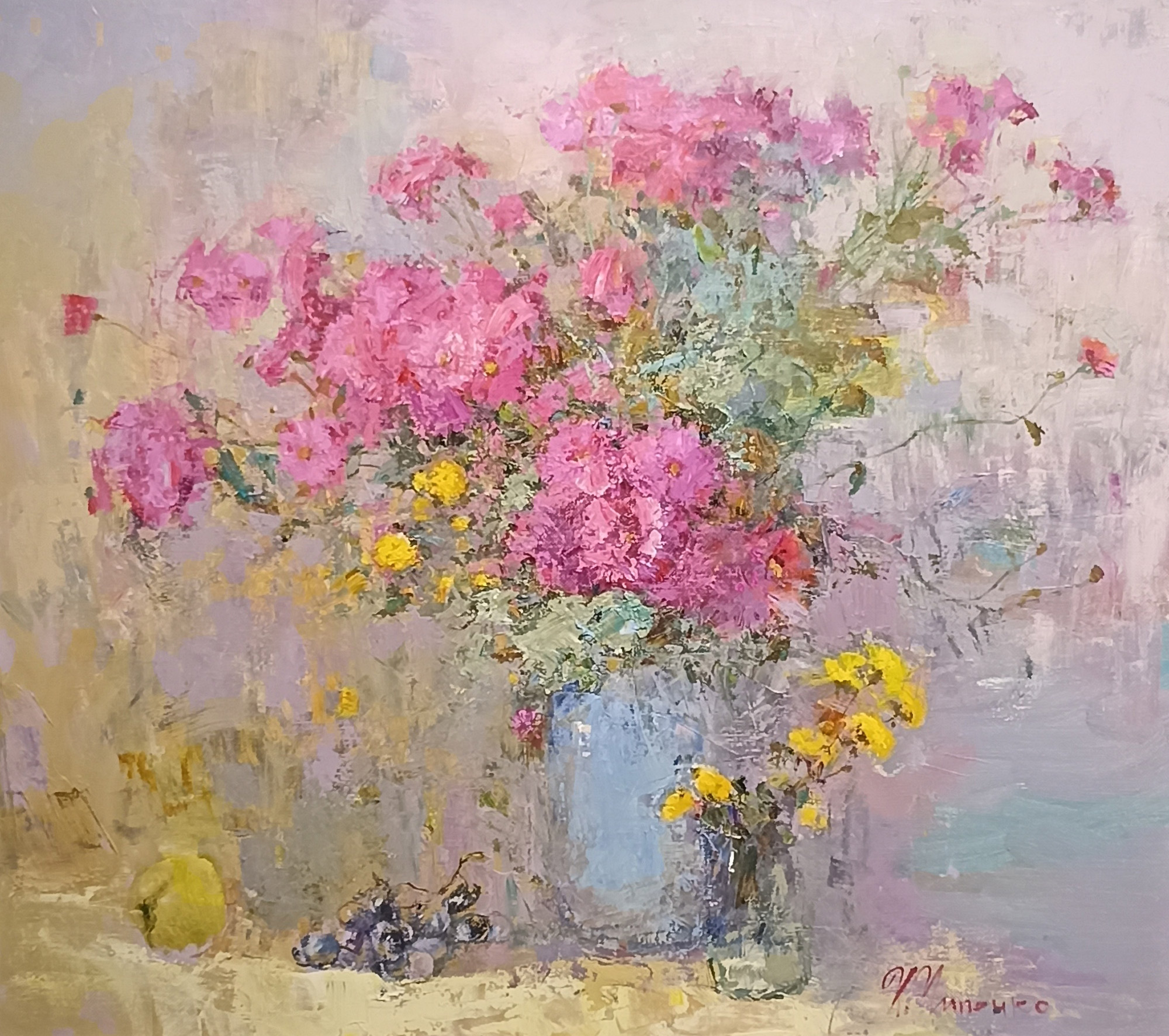 Букет хризантем