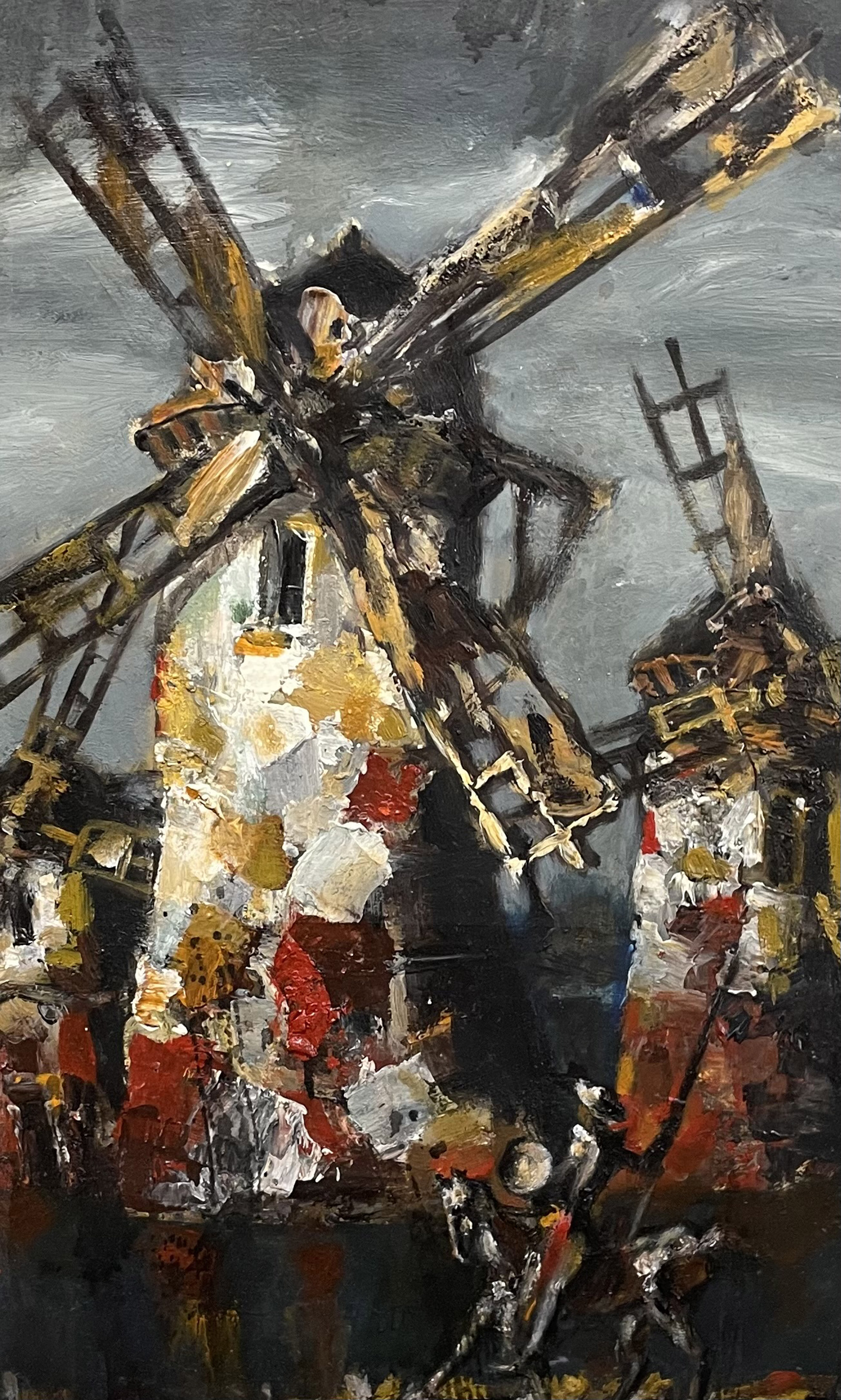 Утро, мельницы и Дон Кихот