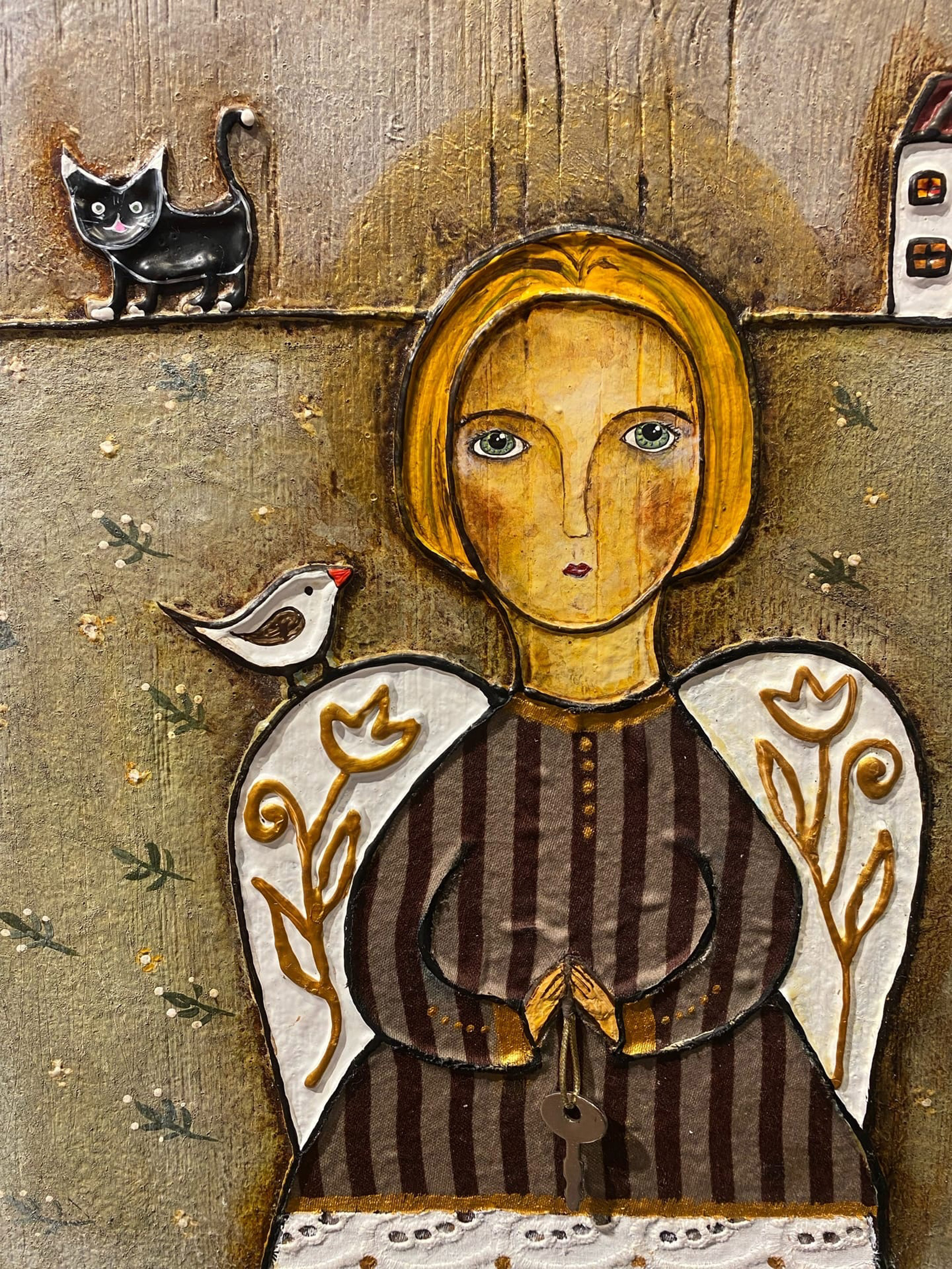 Панно Ангел Ключник