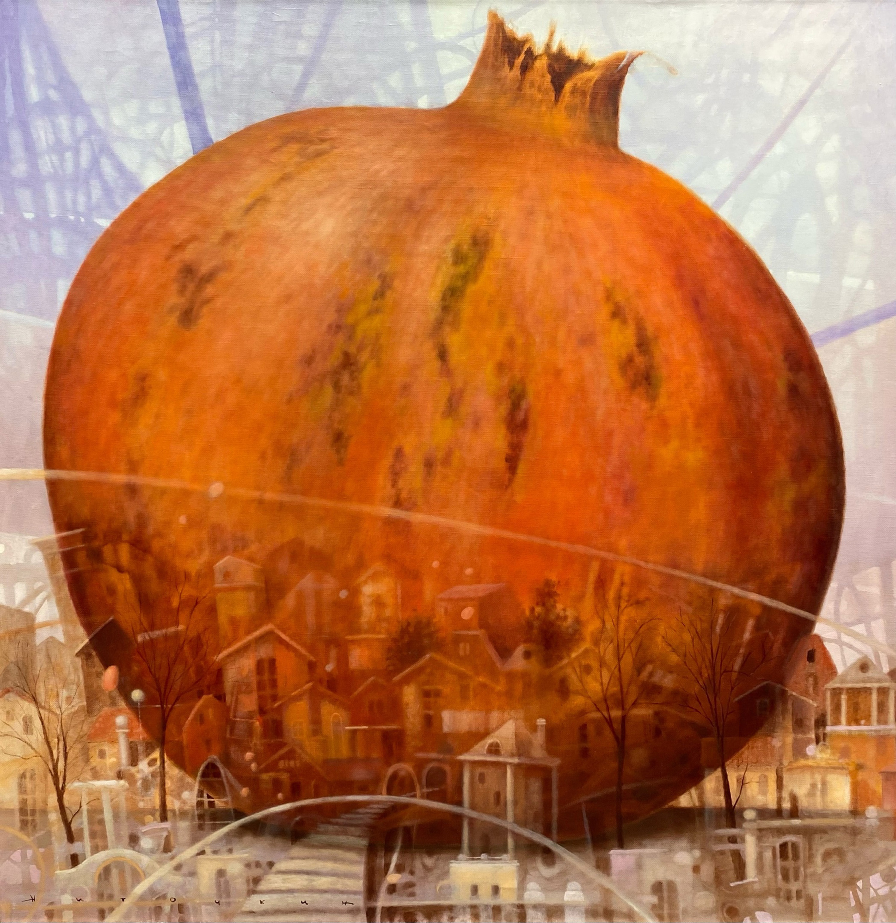 Город в гранате