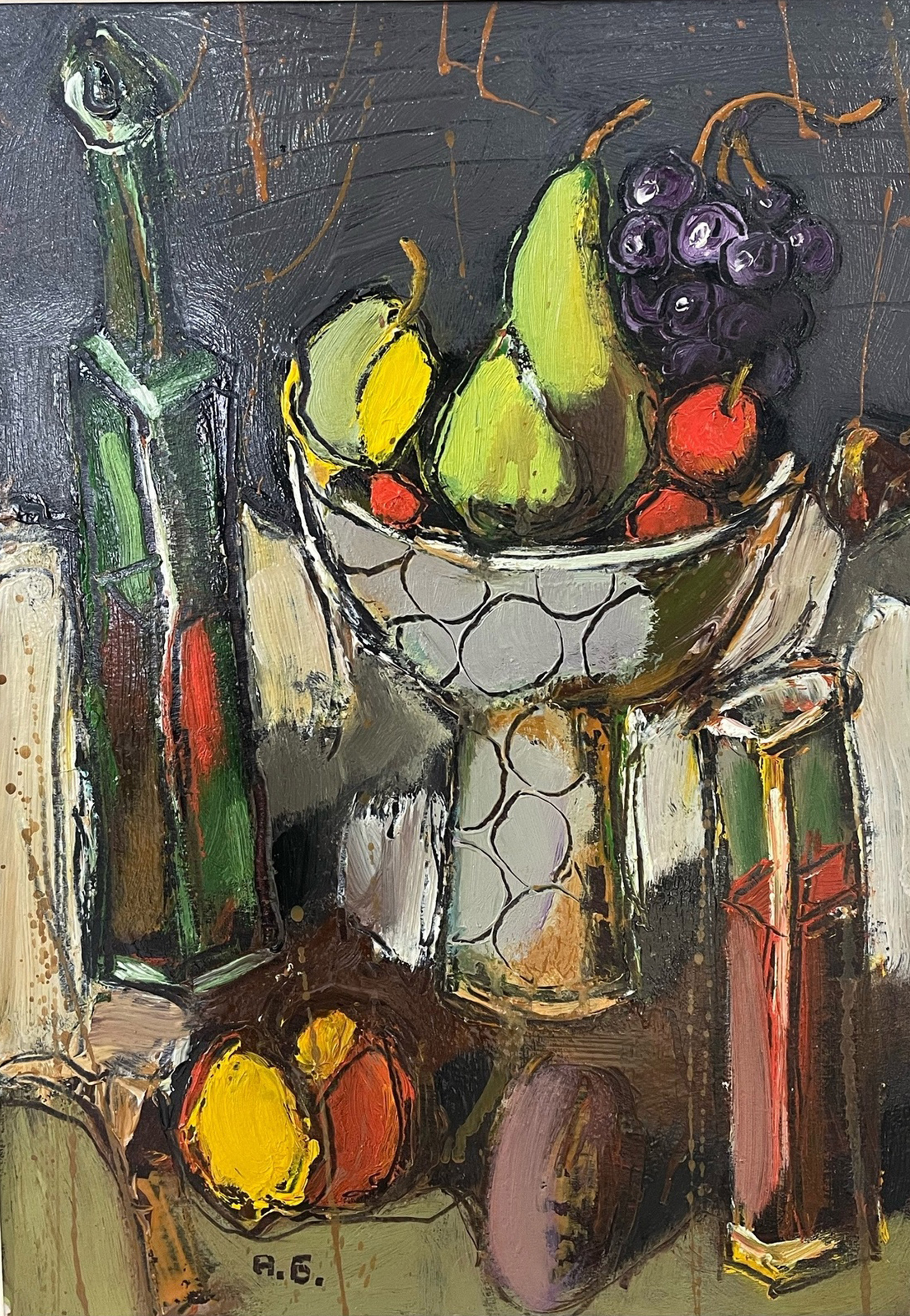 Вино и фрукты