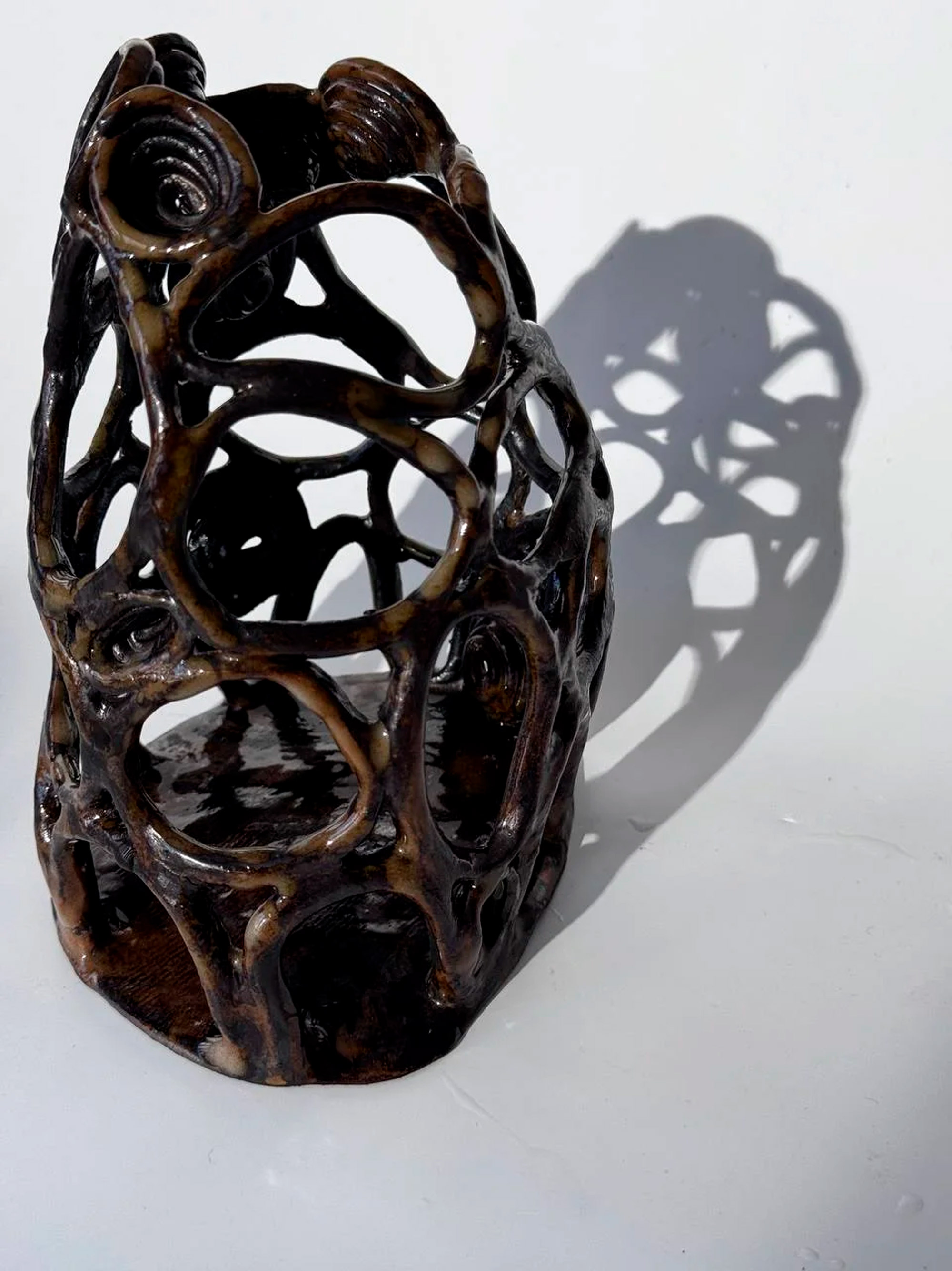 Ваза для сухоцветов "Спираль"