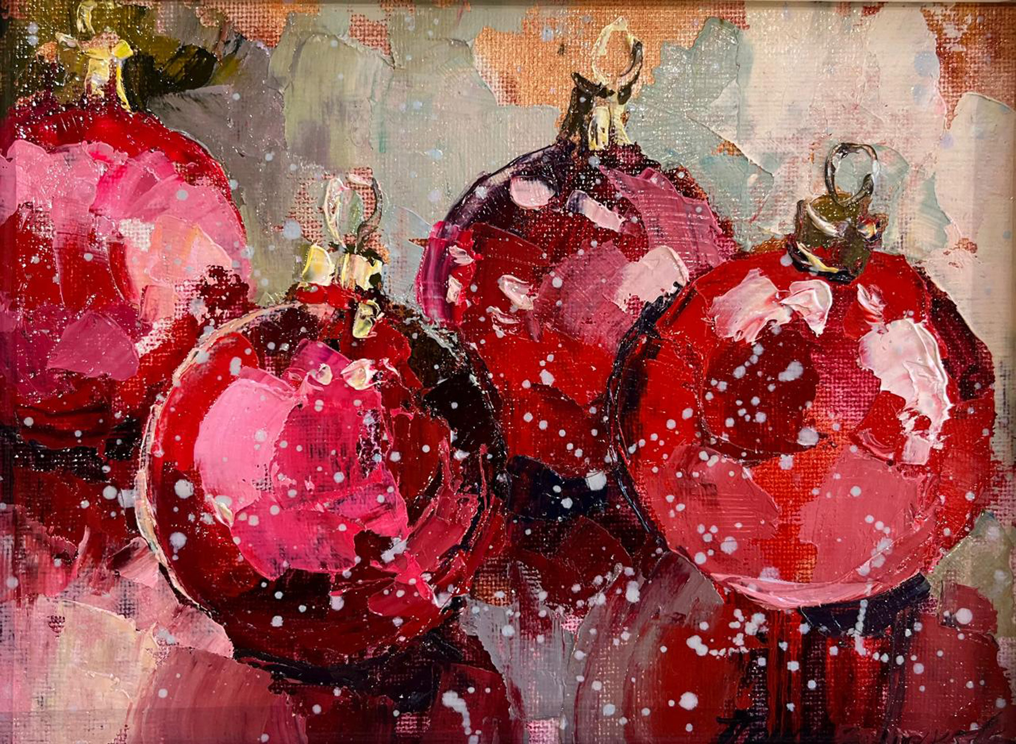 Красные шары