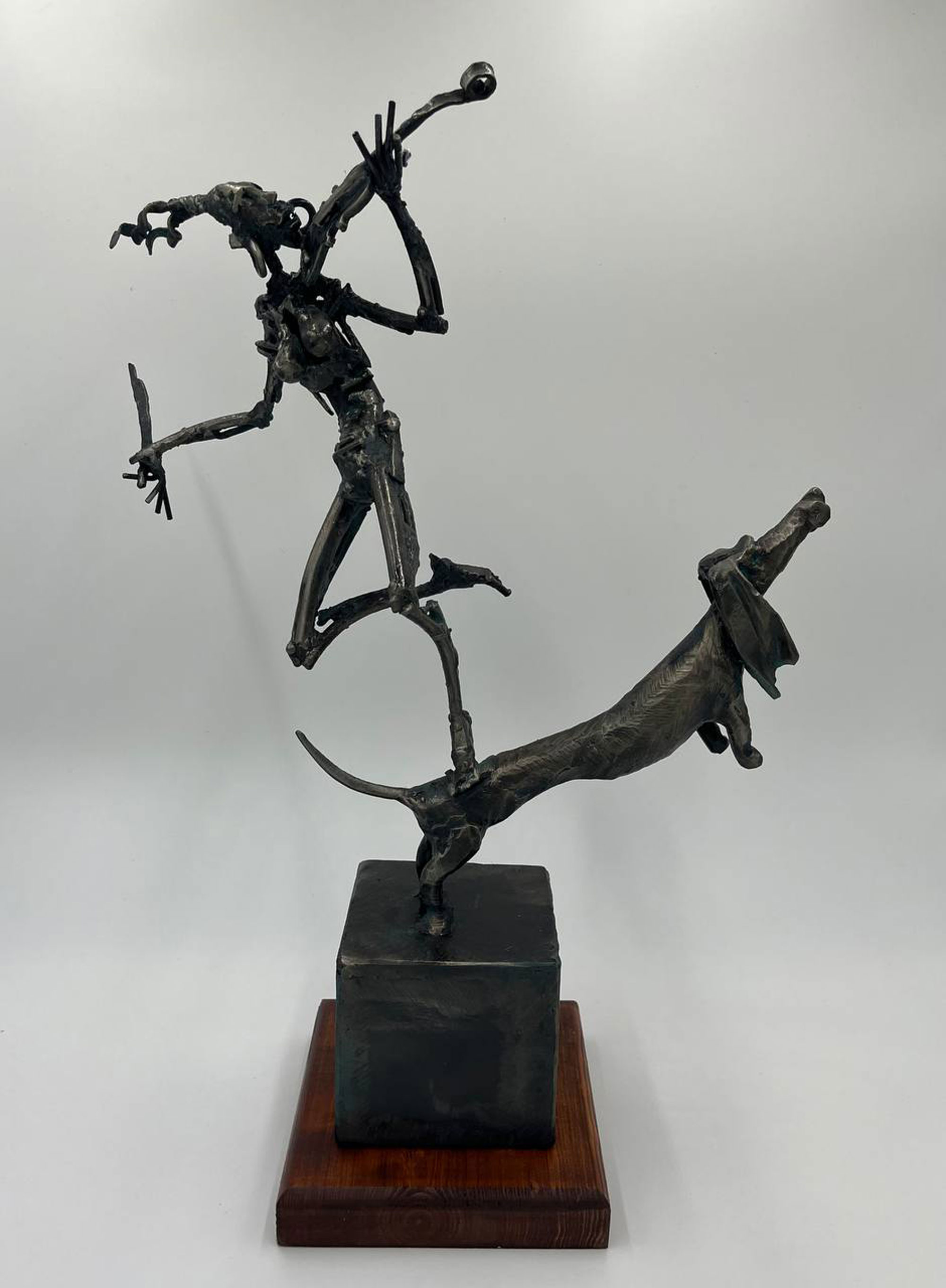 Музыкант с собакой