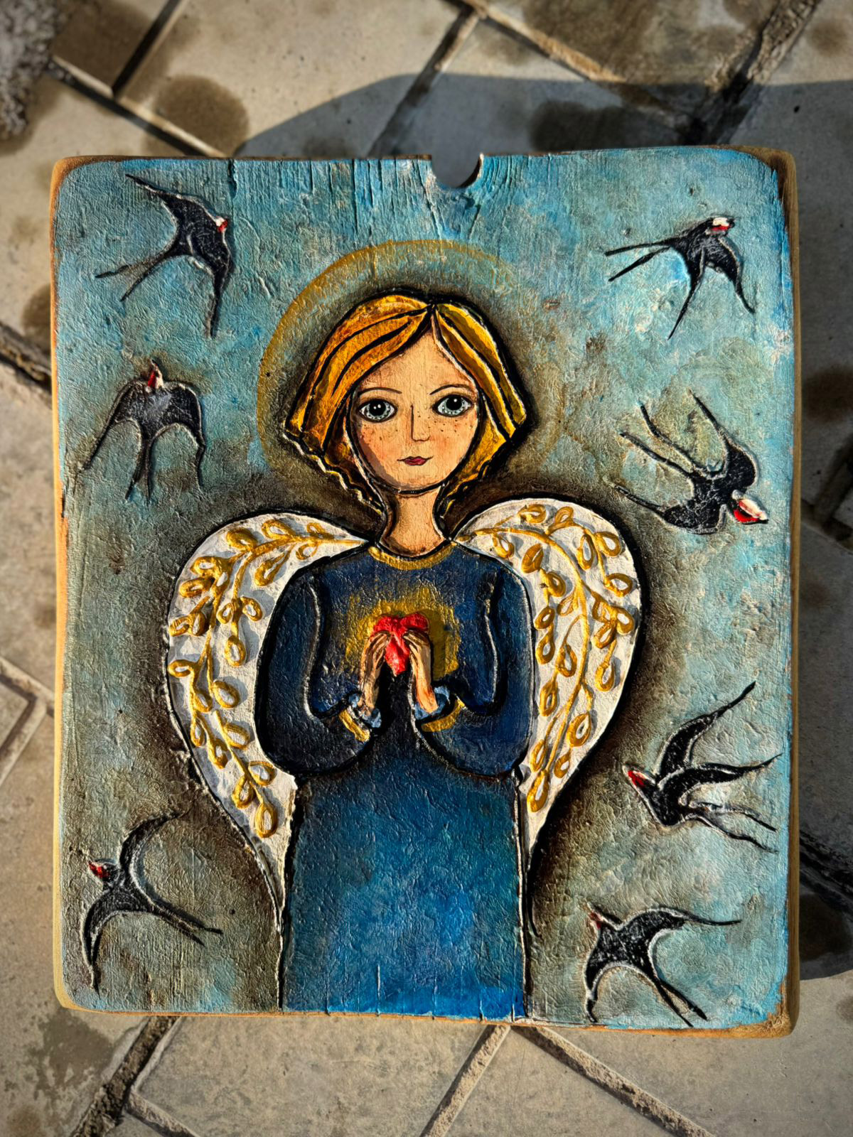 Ангел "Жить, любить, летать"