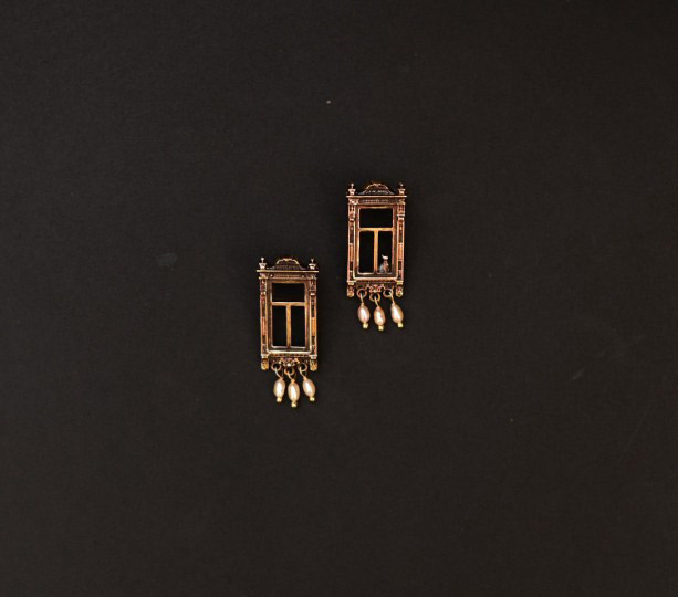 Серьги «Оконца»