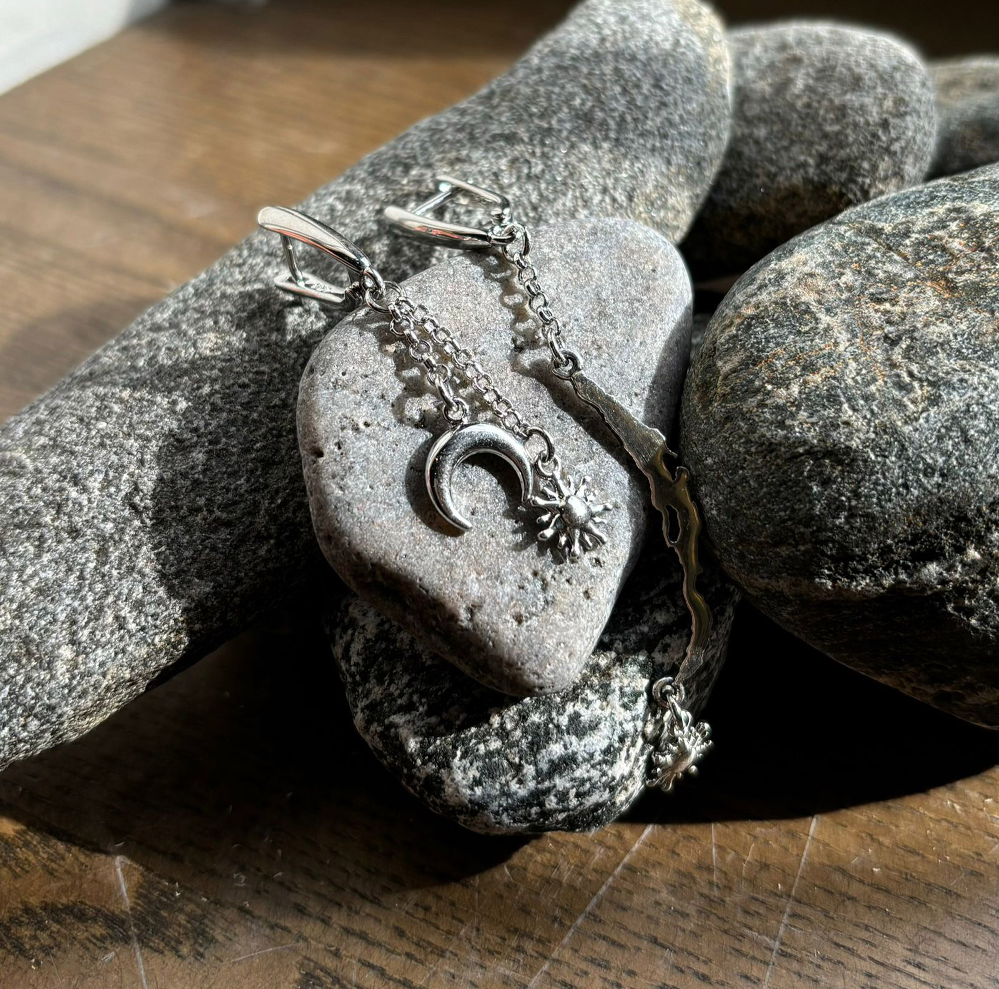 Серьги с Байкалом