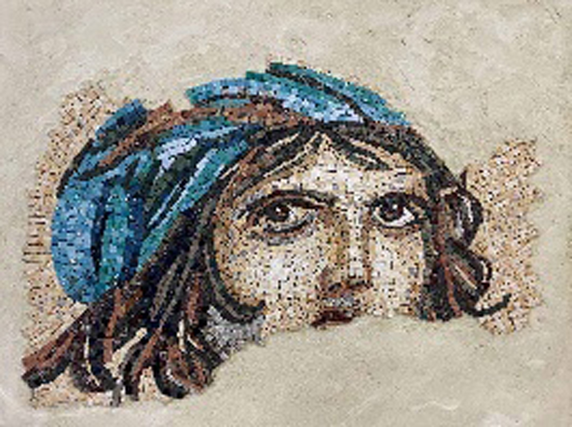 Копия мозаики «Менада» из виллы Менада III-IVвв до н.э.