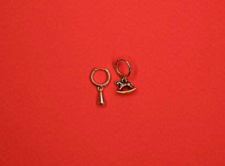 Серьги «Крошка-лошадка»