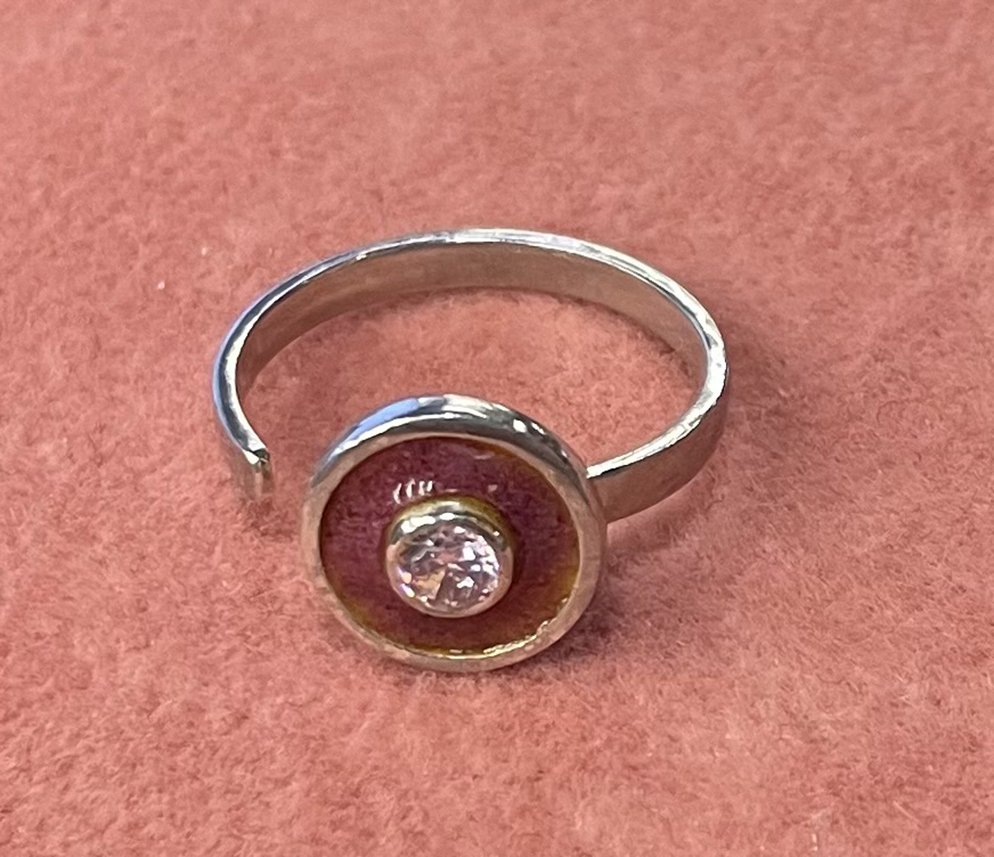 Кольцо росинка