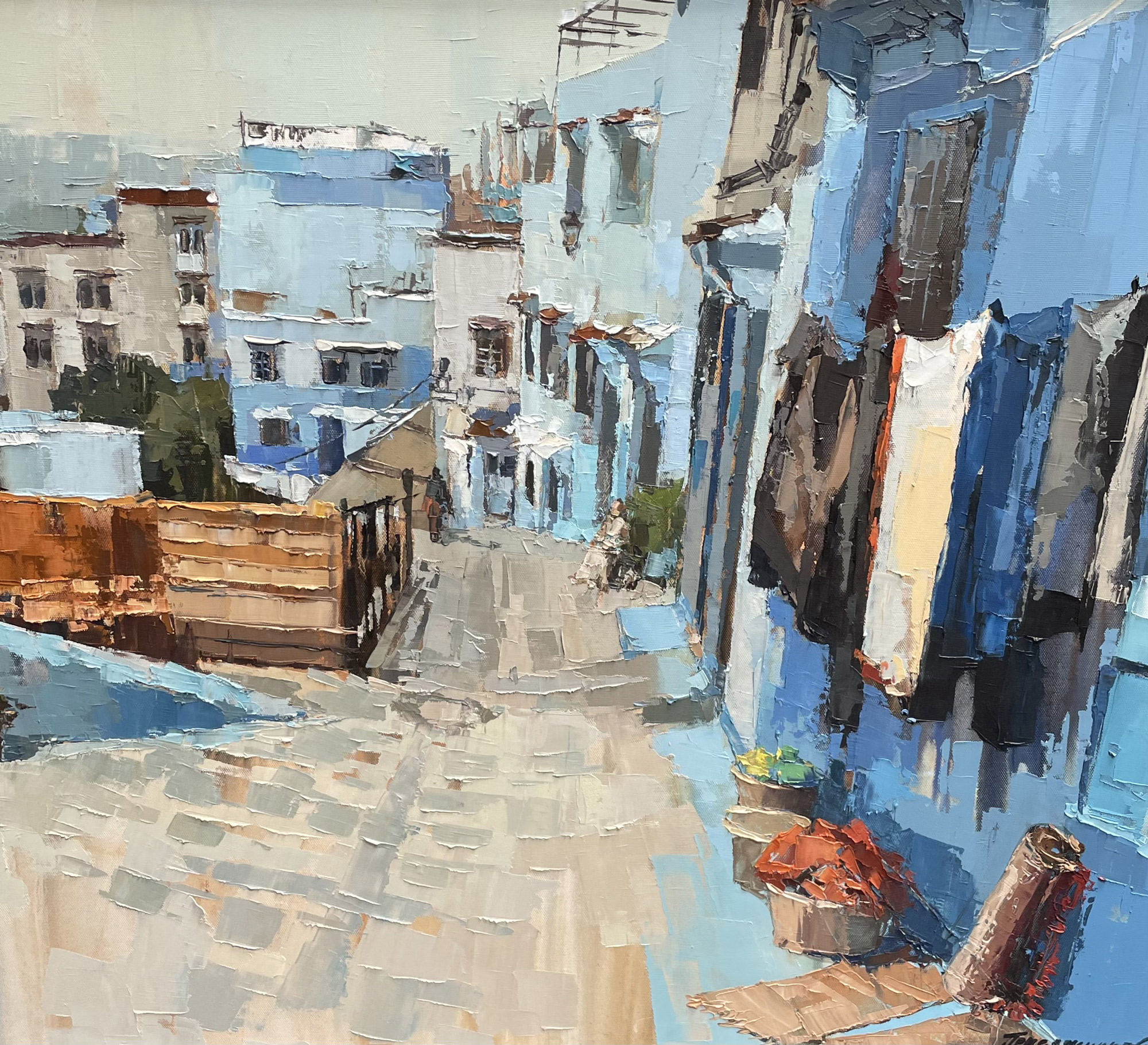 Голубой город Марокко