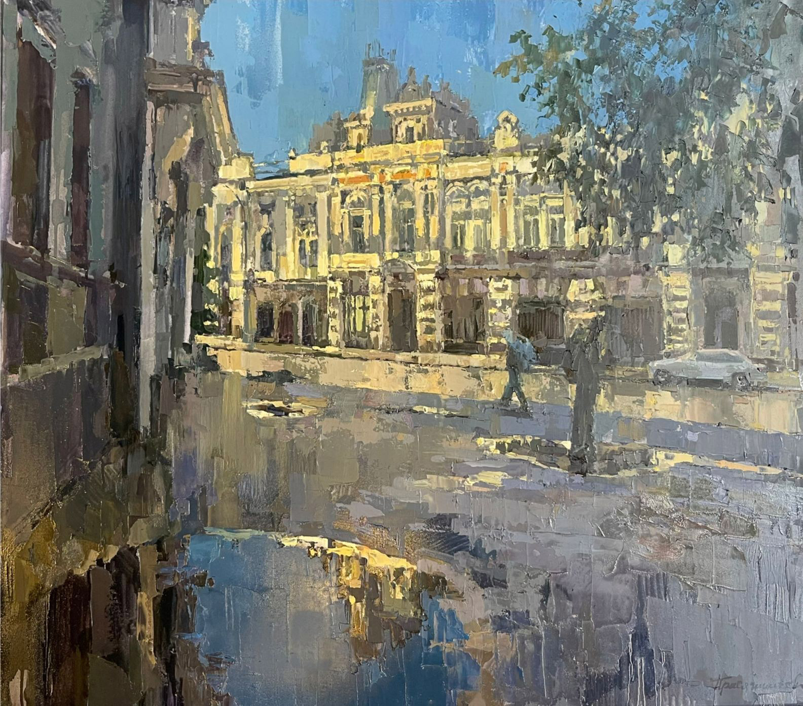 Музей вечером